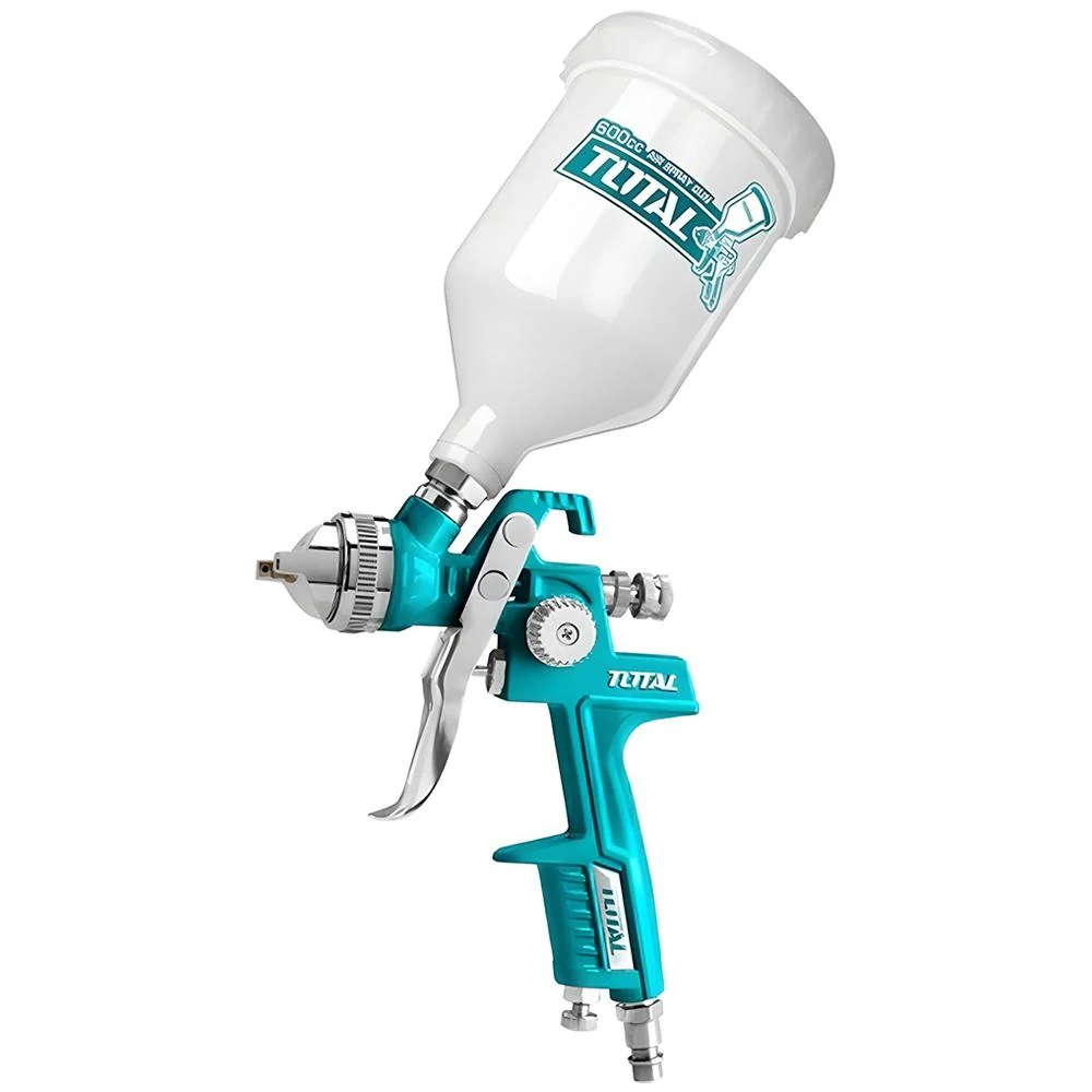 Aerografo 600Cc Industrial Vaso Plastico Baja Presion Total Tat10601 Hoyostools