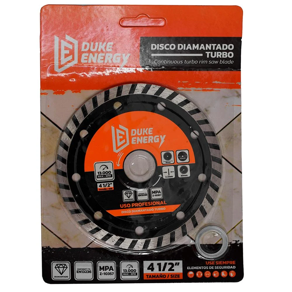 Disco Diamantado Turbo Duke Energy Profesional 4 12 Ddt115 Ht30018 Hoyostools