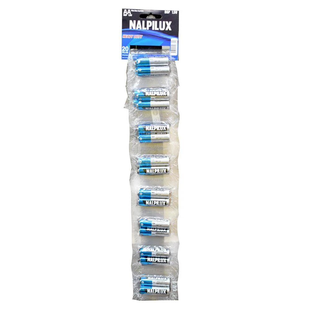 Pila Sencilla Aa Tira X 10 Nalpilux Hoyostools