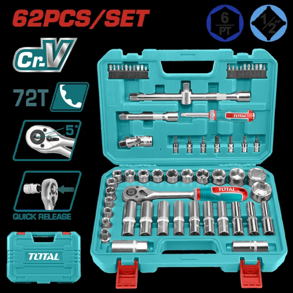 Rache Con Copas 12 X 62 Pzs Industrial Super Total Tht121602 Hoyostools