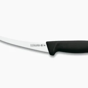 Cuchillo 3C 01299 / IC Deshuesar curvo 15cm NEGRO 24100.3855000.150. ICEL-INDUSTRIAS DE CUTELARIAS DA ESTREMADURA, S.A.