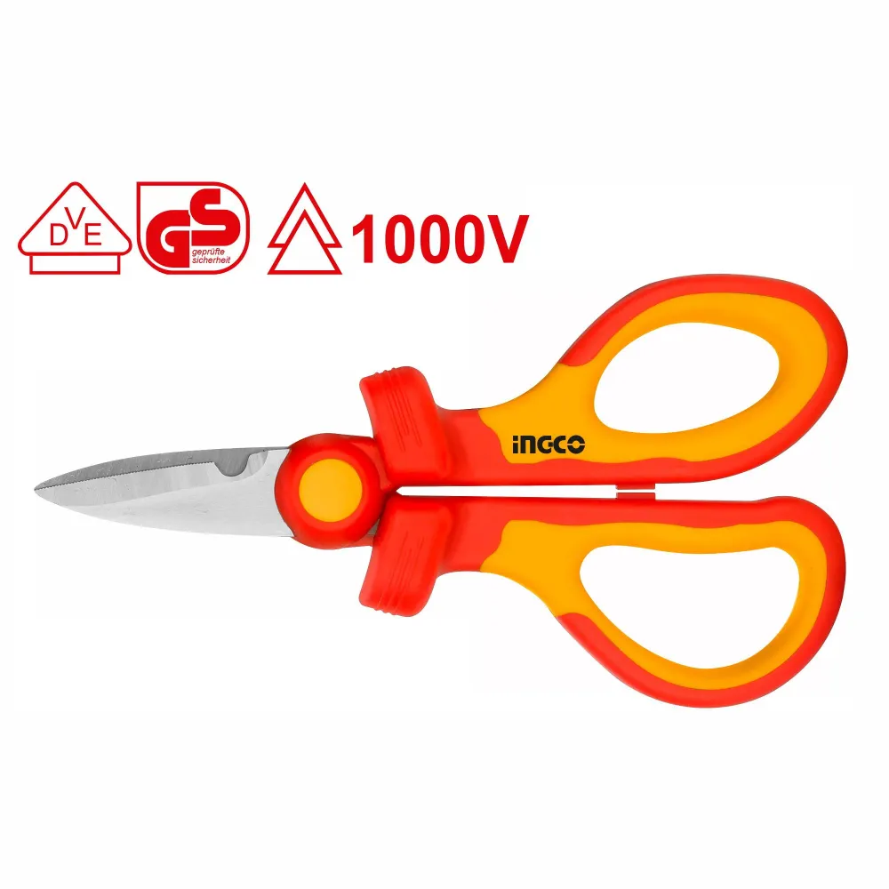 Tijera Electricista 16 cm Aislada 1000v Ingco Hiss1601