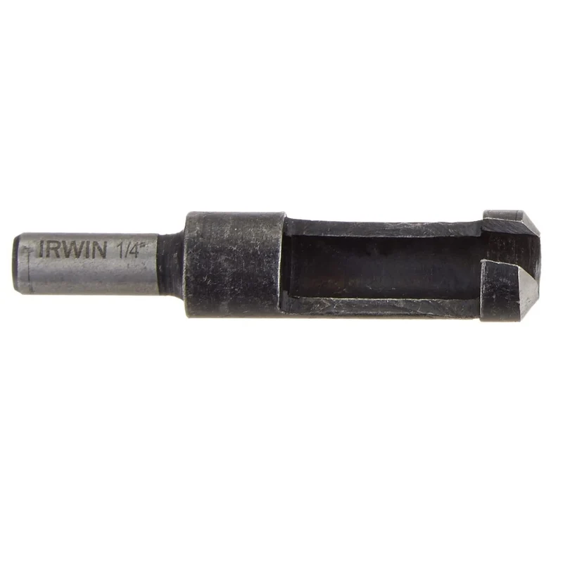 Cortador de tapones Irwin de acero de alto carbono de 1/4 pulg. x 2 pulg. de largo, vástago redondo, 1 pieza - Oferta de l...