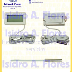 Termómetro digital para pared de baterías para refrigeración COLDTEK Isidro A. Flores