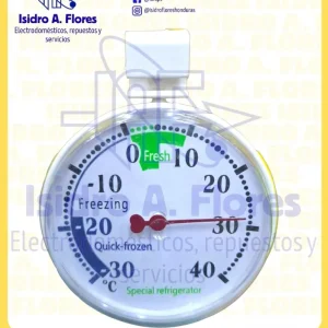 Termometro de frio, blanco plástico Isidro A. Flores