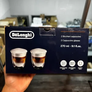 Vasos Capuccino de Doble Pared DeLonghi - 270 ml Jada Service