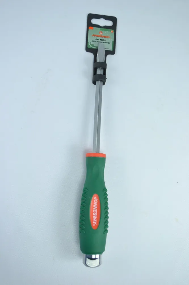DESATORNILLADOR PLANO CON HEXAGONO PARA IMPACTO - 3/16" X 100 MM - 3/16" X 100 MM JONNESWAY