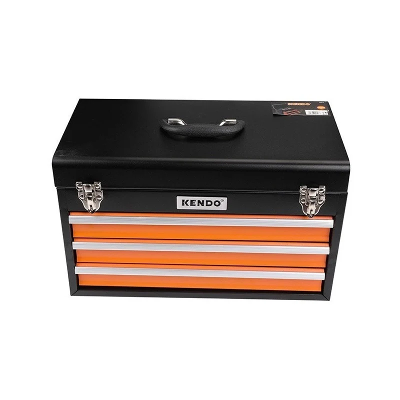 Caja De Herramienta Metalica Con 3 Bandejas Kendo 90323 Jupix Chile