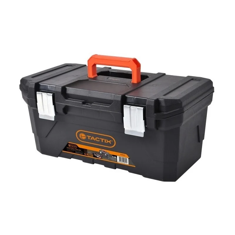 Caja Herramientas Plástica 20¨ Con Bandeja Tactix 320342 Jupix Chile