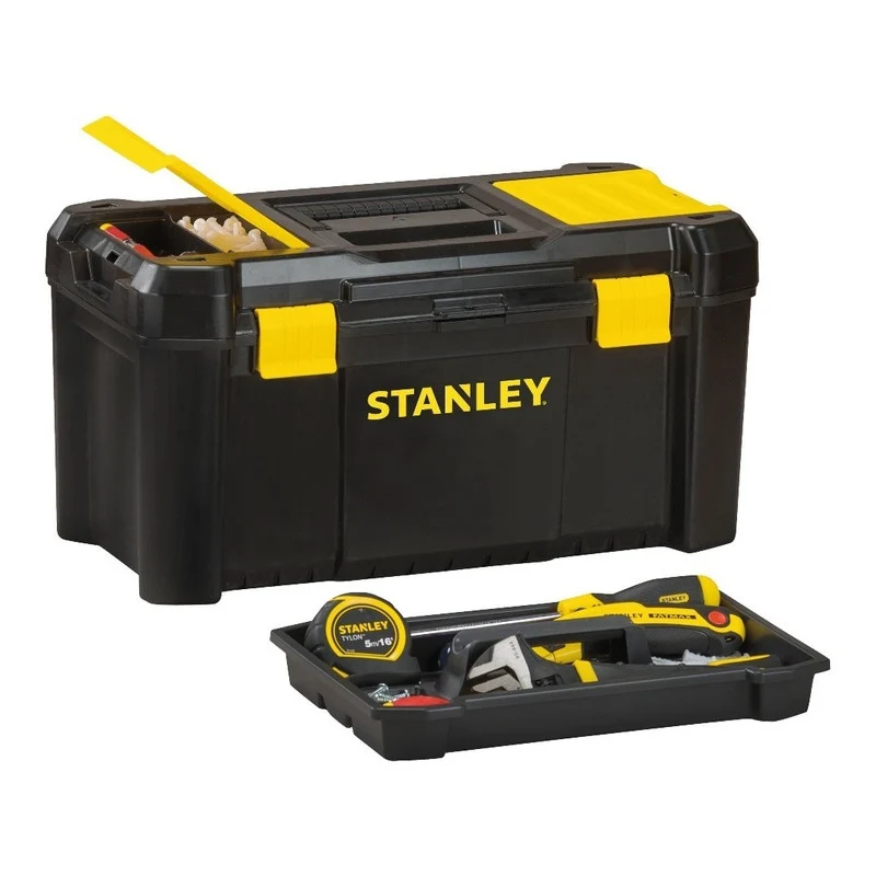 Caja Organizadora Plastica Con Bandeja 25x48x25 Cms Stanley Jupix Chile