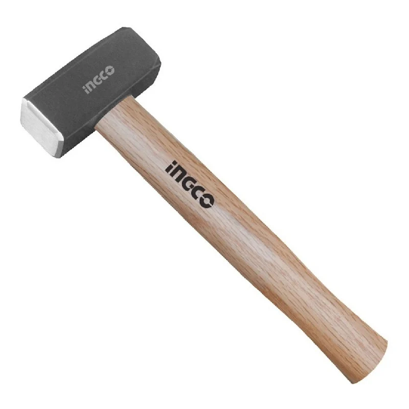 Combo De Acero Mango Madera 2 Libras Ingco Hsth041000 Jupix Chile