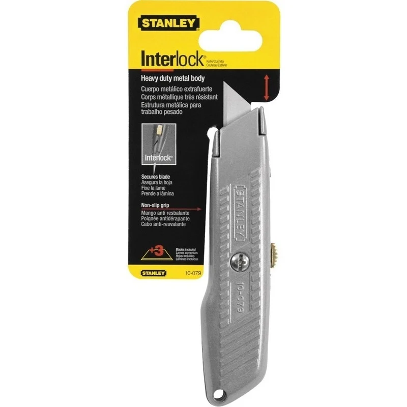 Cuchillo Cartonero De Aluminio Stanley 10-079 Jupix Chile