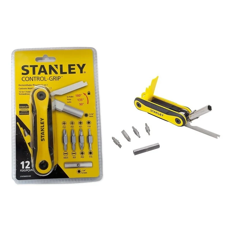 Destornillador Plegable Stanley Stht80699-840 12 En 1 Jupix Chile