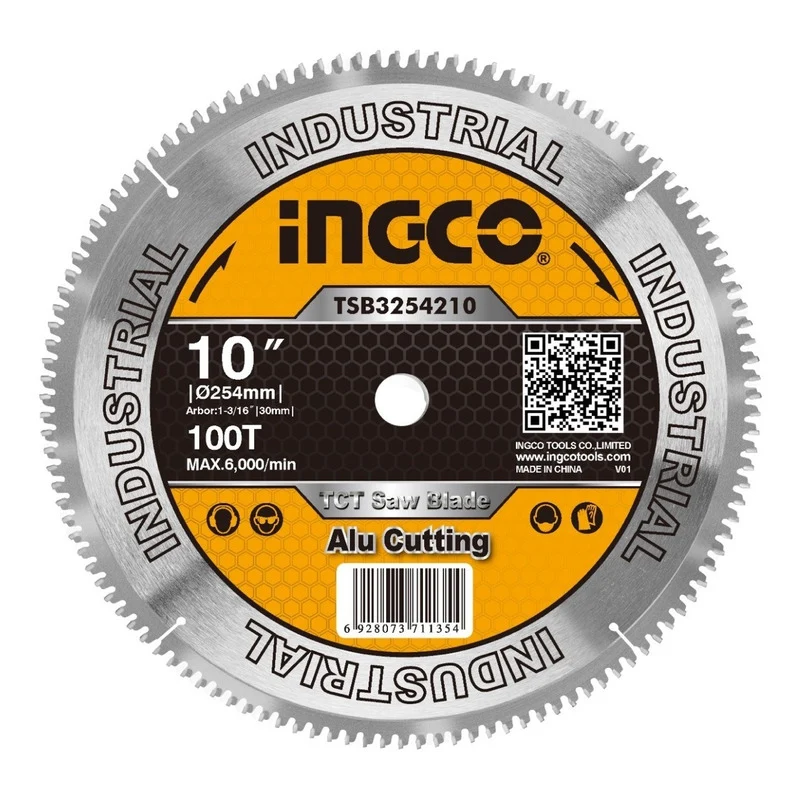 Disco Circular Para Aluminio 10'' X 100 Dts Ingco Tsb3254210 Jupix Chile