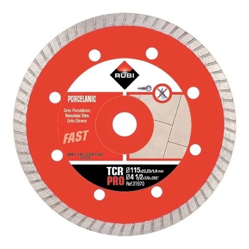Disco Diamante Turbo Tcr 115mm Pro Rubi 31970 Jupix Chile