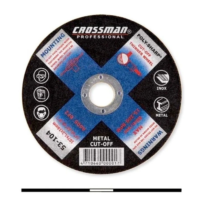 Disco Zirconio 180x22,2mm Grano 40 Crossman 52611 Jupix Chile