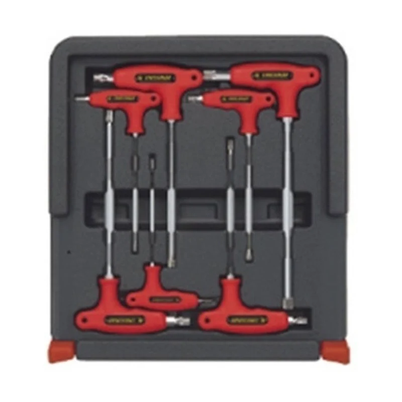 Juego Llaves Torx T20 - T55 Tipo T 7 Piezas Crossman 66-899 Jupix Chile