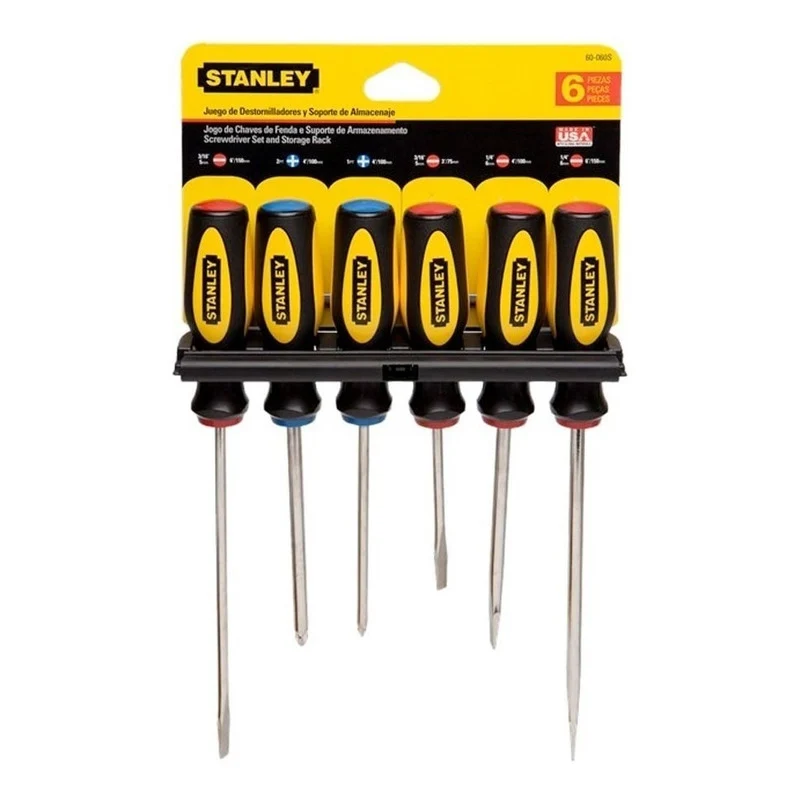 Kit Destornilladores De 6 Piezas Stanley 60060 Jupix Chile