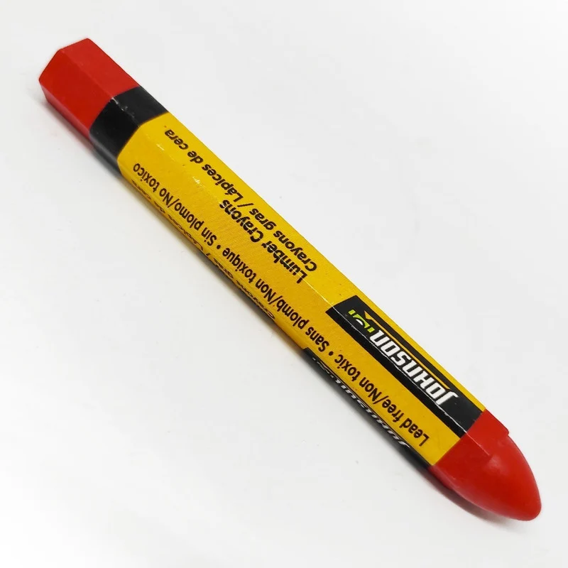 Lapiz Marcador Johnson Tipo Crayon (cera) Rojo Jupix Chile