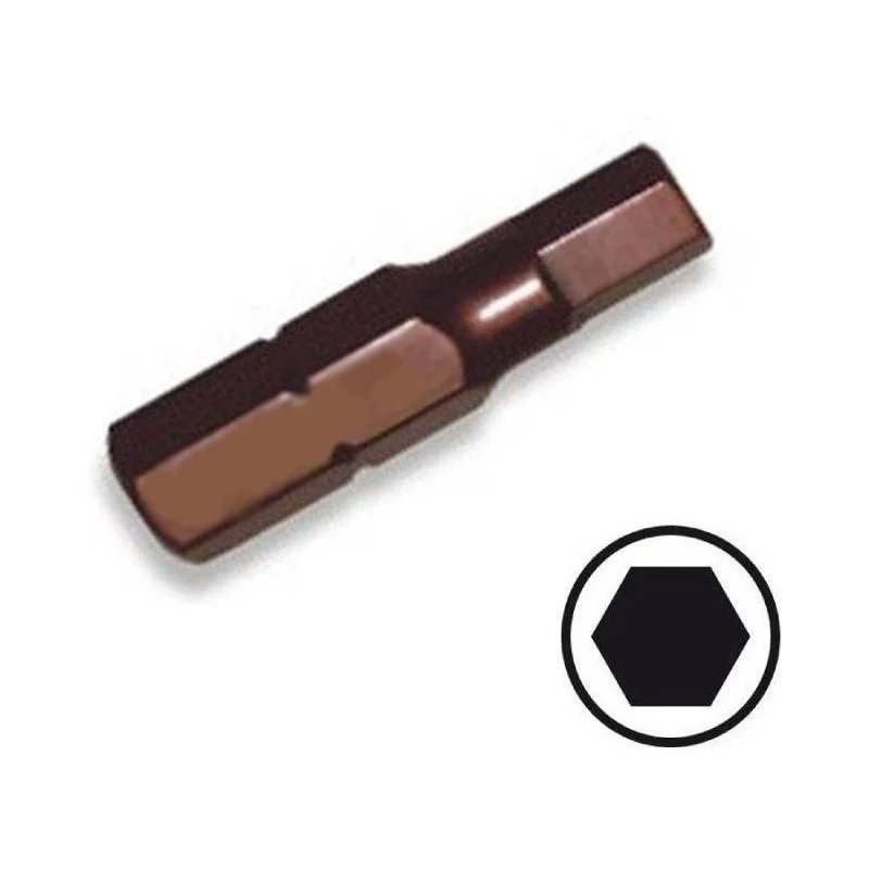 Punta Magnetica Hexagonal H-2.5 - 1/4x25mm Crossman 44-247 Jupix Chile