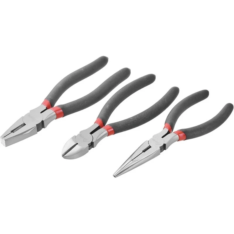 Set De Alicates 3 Piezas Tactix (onsite) 700181 Jupix Chile