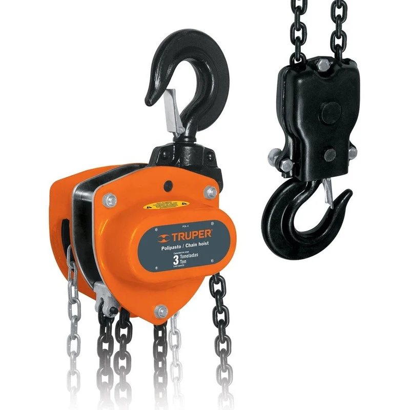 Tecle Cadena 3 Toneladas X 3 Mts Truper Pol-3 Jupix Chile