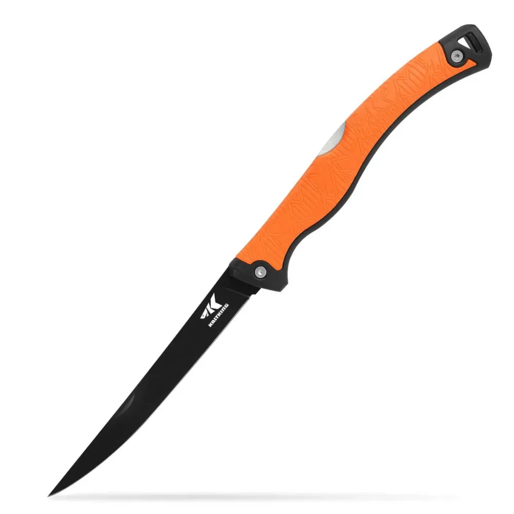 Cuchillo KastKing Retráctil para Filete y Carnada - Hoja de 6.5''