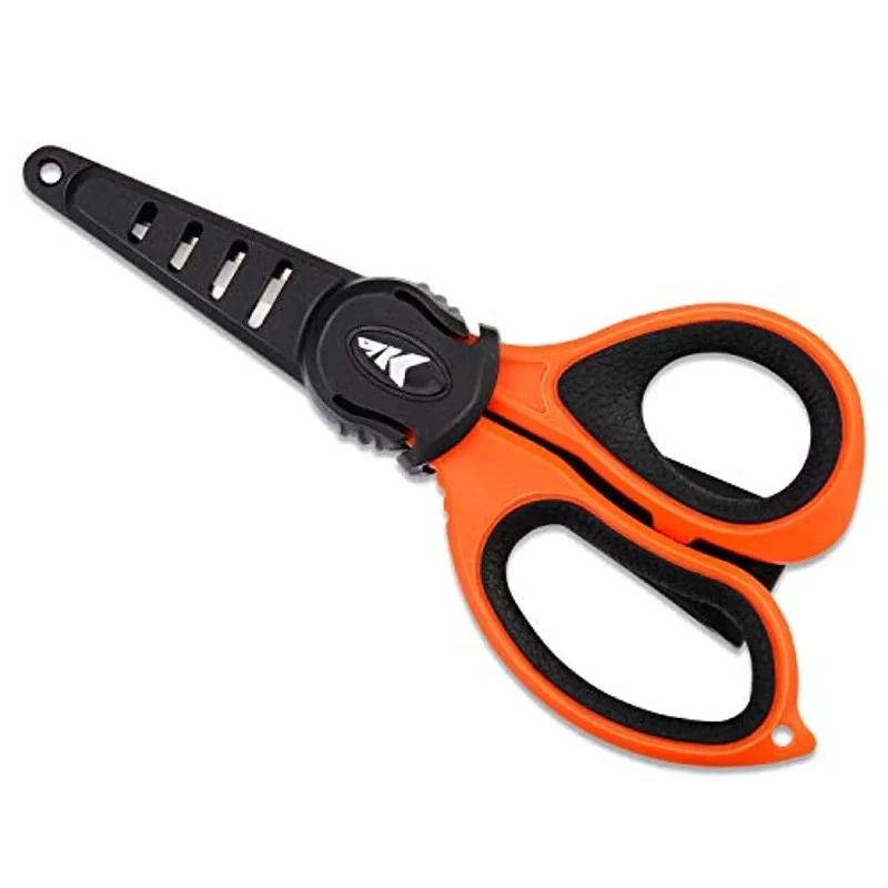 Tijeras KastKing Compactas para Cortar Línea de Pesca con Estuche