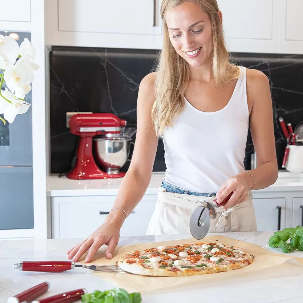 Cortador de pizza KitchenAid Rojo