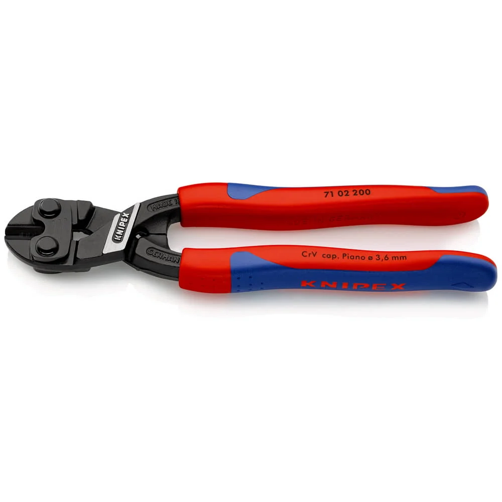 Cortapernos compacto KNIPEX CoBolt longitud 200 mm manguitos multicomponente ( 4000810163 )