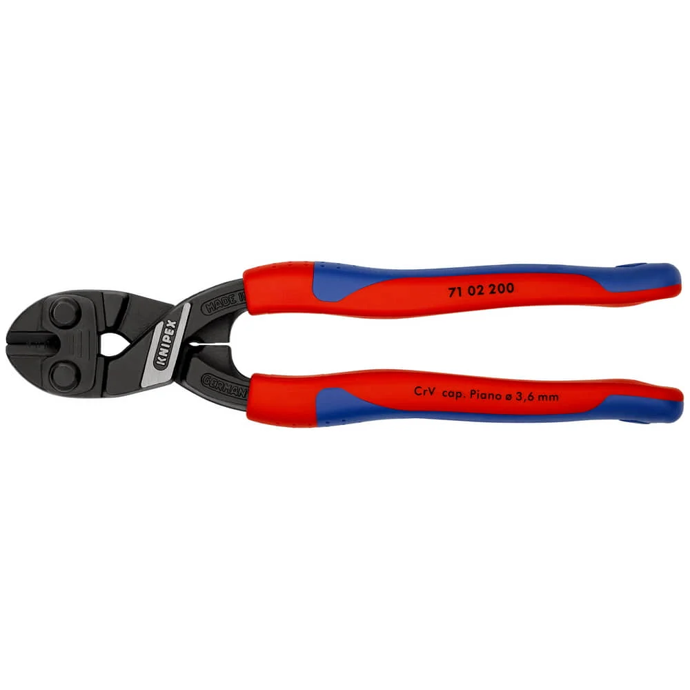 Cortapernos compacto KNIPEX CoBolt longitud 200 mm manguitos multicomponente ( 4000810163 )