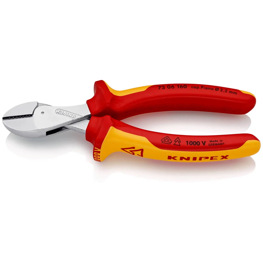 KNIPEX cortadoras diagonales compactas X-Cut(R) longitud 160 mm ( 4000810949 )