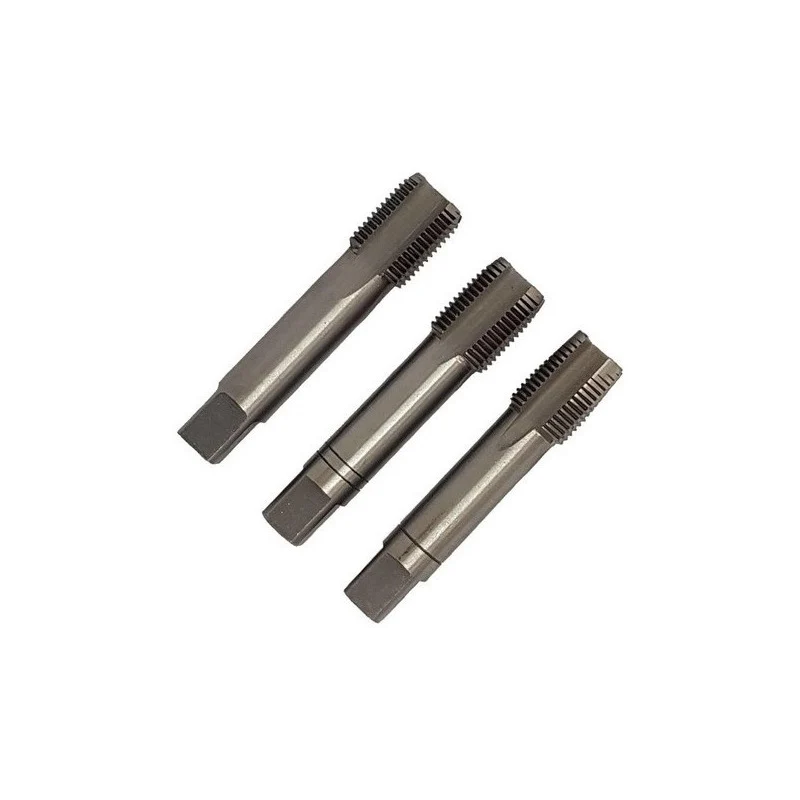 Juego De Machos P/terraja Hilo Fino 1/4 3 Pzas Kraft bohrer