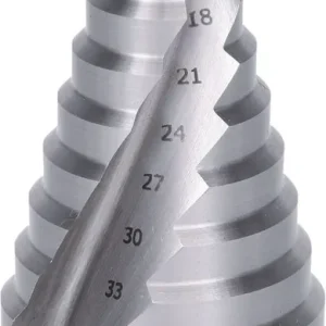 KS TOOLS Broca escalonada HSS,Ø 6-36mm, 11 niveles ( 330.2318 )