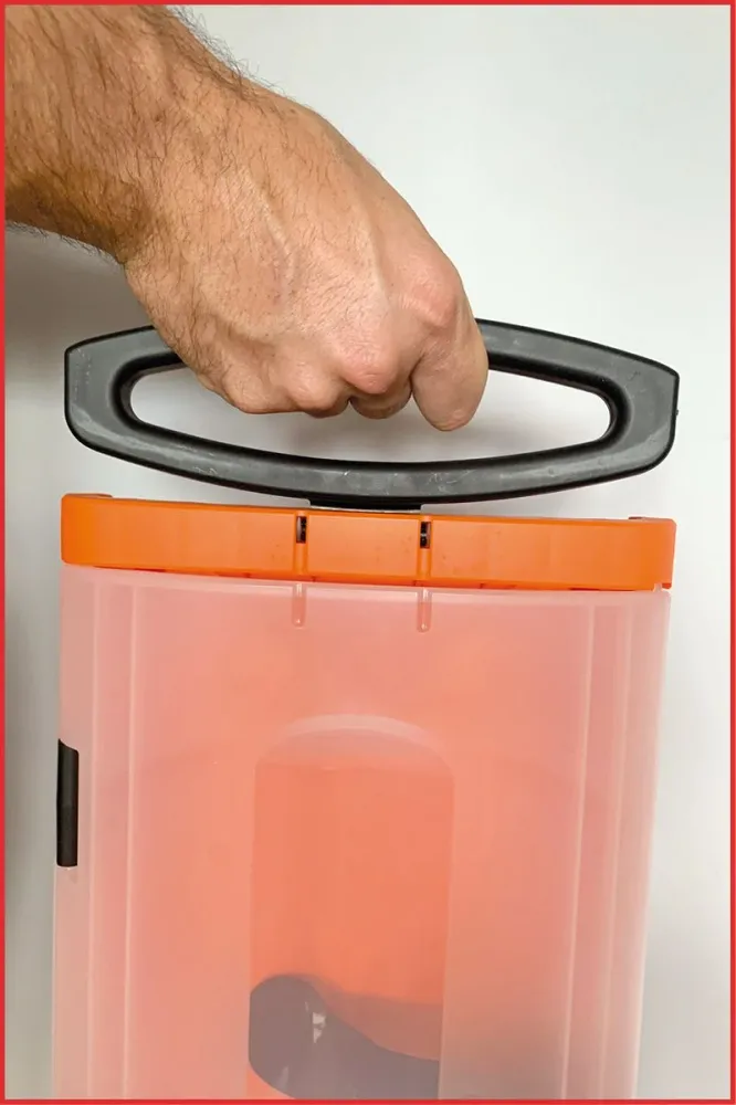KS TOOLS Caja para guantes protectores de electricista, 500 mm ( 117.0148 )