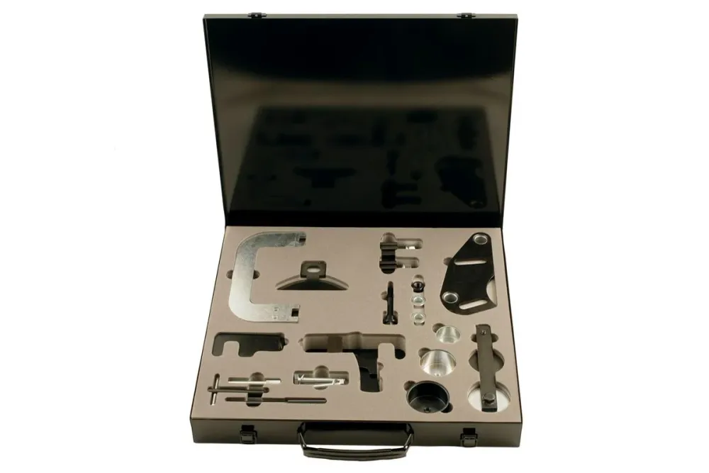 KS TOOLS Juego de herramientas de reglaje de motores para Renault, 15 pzs ( 400.1450 )