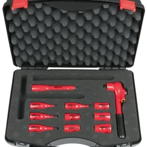 KS TOOLS 3/8' Juego de llaves de vaso aisladas, 11 pzs ( 117.1887 )