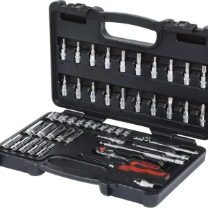 KS TOOLS 1/4' Juego de llaves de vaso CHROMEplus, 47 pzs ( 918.0847 )