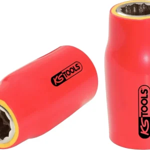 KS TOOLS Llave de vaso de 1/2' con aislamiento protector, 5/8' ( 117.1357 )