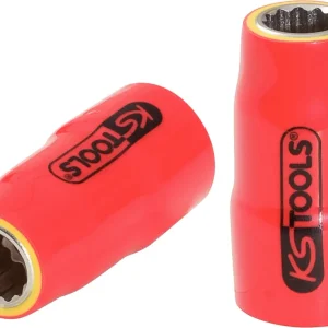 KS TOOLS Llave de vaso de 3/8' con aislamiento protector, 9/16' ( 117.1025 )