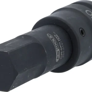 KS TOOLS 1' Llave de vaso de impacto con punta para tornillos con encastre hexagonal, larga, 32 mm ( 450.0497 )