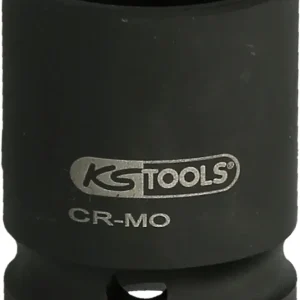 KS TOOLS Llave de vaso de impacto hexagonal de 1.1/2', 77 mm, corta ( 515.2148 )