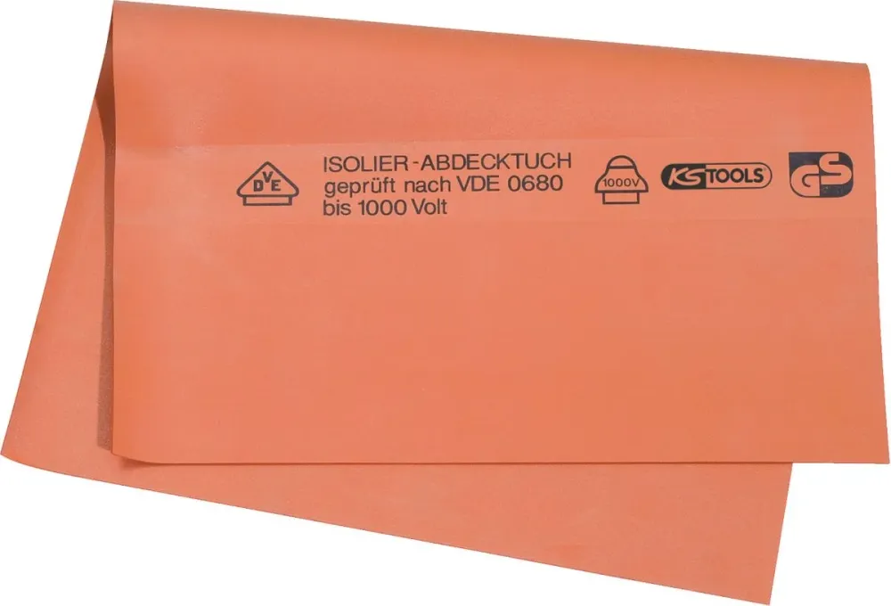 KS TOOLS Paño protector de goma con aislamiento protector, grosor 1,6, 1000 mm ( 117.1750 )
