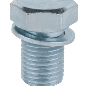 KS TOOLS Tornillo de drenaje de aceite, hexágono exterior 19 mm, M14x1,5x17,5 mm, paquete de 25 ( 430.2027 )