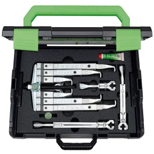 Kukko K-2030-10 - Juego de extractores de rodamientos universales de 2 y 3 patas estándar (120-130 x 100-350 mm)