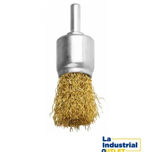 ESCOBILLA COPA DORADO 1´ CON VASTAGO TOTAL La Industrial Outlet