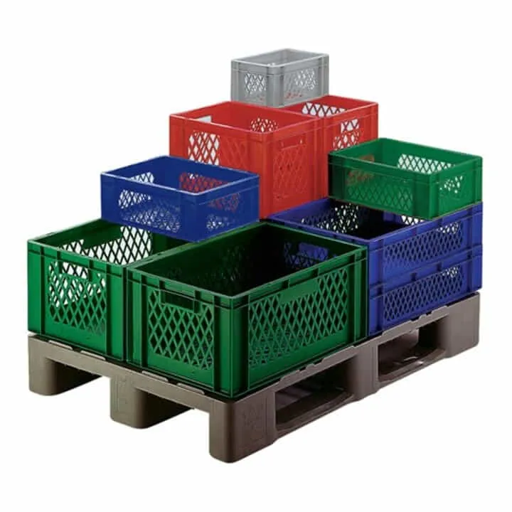 LA-KA-PE Contenedor de transporte apilable L600xA400xA270mm ( 9000448932 )