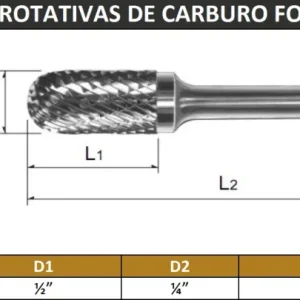 Lima Rotativa Forma Sc-5 1/2'