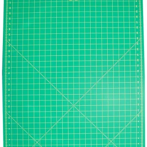 Base de corte Omnigrid verde con cuadrícula amarilla, 61 cm x 91 cm Linda's Electric Quilters