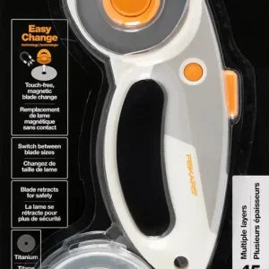 Fiskars Easy Change DuoLoop Rotary 45 mm 60 mm Linda's Electric Quilters